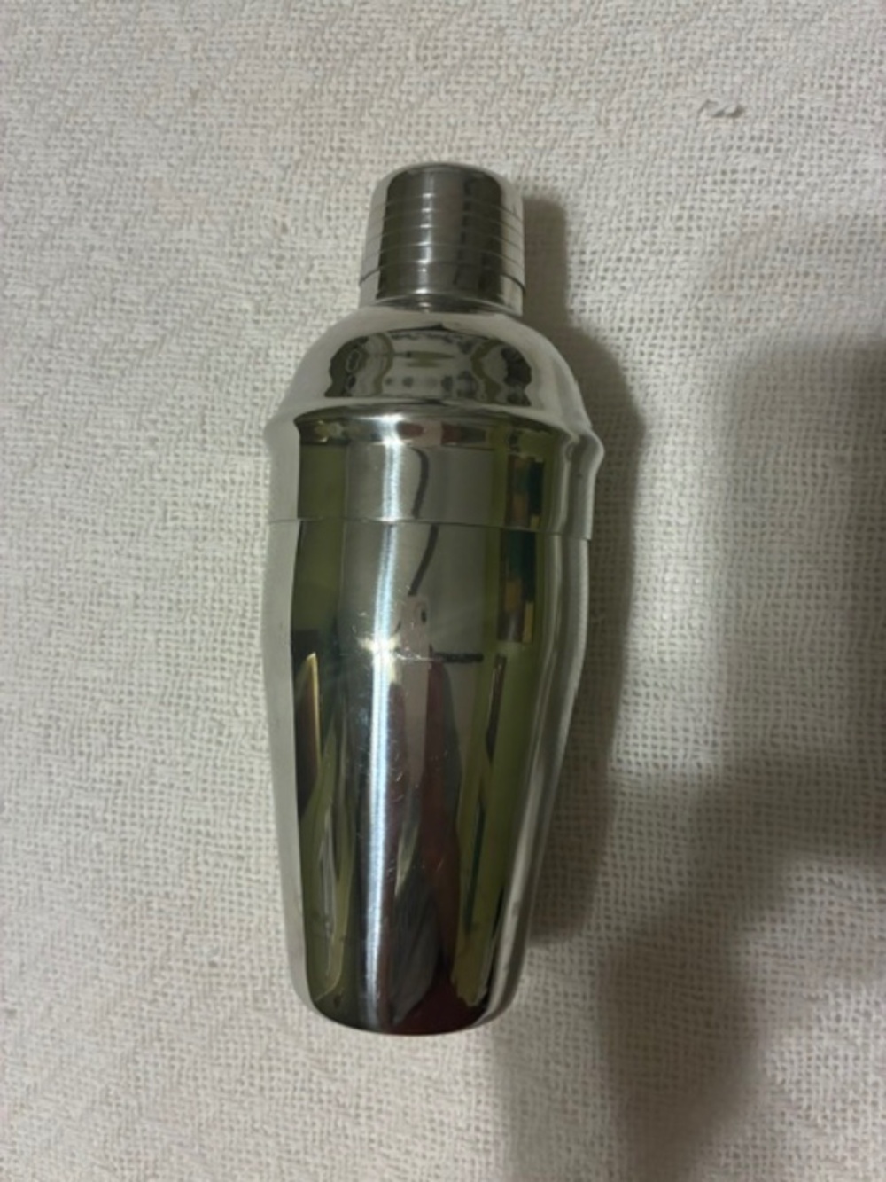 Bar shaker, 16 oz. stainless steel